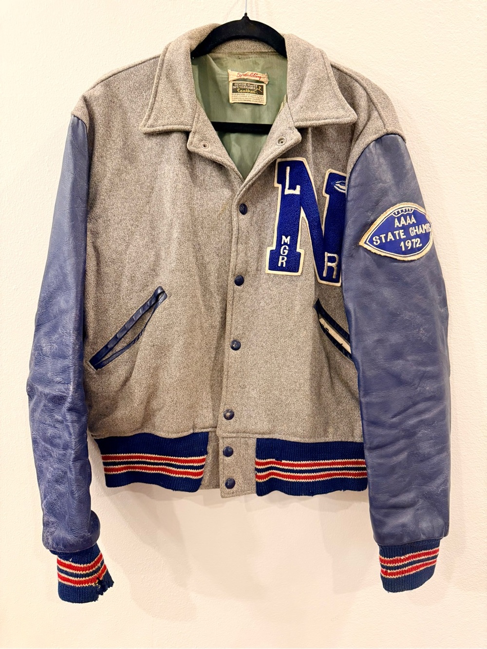 Vintage 1970’s Letterman Jacket